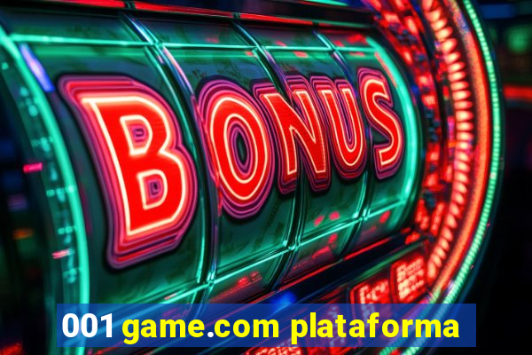 001 game.com plataforma